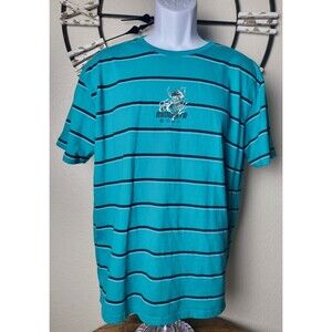 My Hero Academia Anime Theme MIDORIYA Striped Short Sleeve T-Shirt Size XXL NWOT